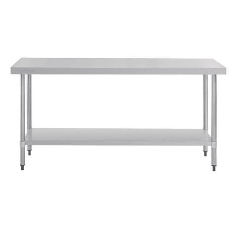 T378 Vogue Stainless Steel Prep Table 1800mm T378