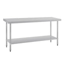 Vogue Stainless Steel Prep Table 1800mm T378