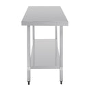 Vogue Stainless Steel Prep Table 1800mm T378