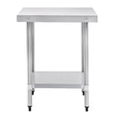 Vogue Stainless Steel Prep Table 600mm T389