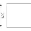 Vogue Stainless Steel Prep Table 900mm T375