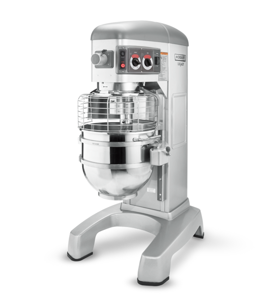 Hobart 60 Quart Legacy Planetary Mixer With Bowl, Beater, Whip, Dough Hook & Bowl Truck - HL600-20STDA-C